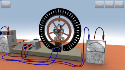 Скриншот приложения Вынужденные крутильные колебания - №5