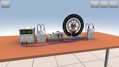 Скриншот приложения Вынужденные крутильные колебания - №6