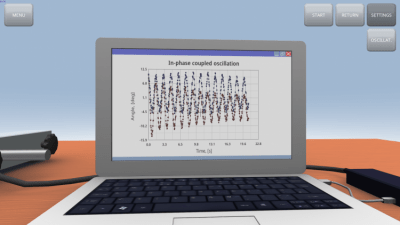 Скриншот приложения Связанные колебания - №4