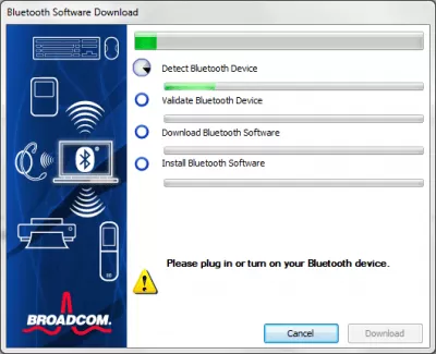 Скриншот приложения WIDCOMM Bluetooth Software - №1