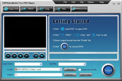 Скриншот приложения DVD Video Media Free DVD Ripper - №1