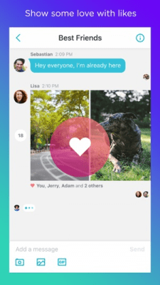 Скриншот приложения Yahoo Messenger - №3