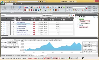 Скриншот приложения Key Collector - №4
