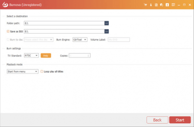 Скриншот приложения Aiseesoft Burnova - №4