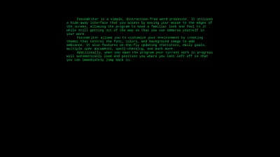 Скриншот приложения FocusWriter - №4