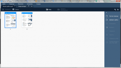 Скриншот приложения Movavi PDF Editor - №1