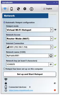 Скриншот приложения MyPublicWiFi - №1