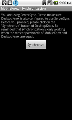 Скриншот приложения MobileKnox - №8