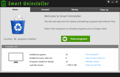 Скриншот приложения Smart Uninstaller - №1