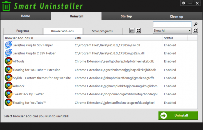 Скриншот приложения Smart Uninstaller - №3