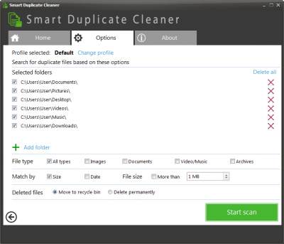 Скриншот приложения Smart Duplicate Cleaner - №3