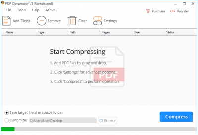 Скриншот приложения PDF Compressor V3 - №4