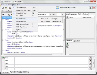 Скриншот приложения Easy XML Editor - №2