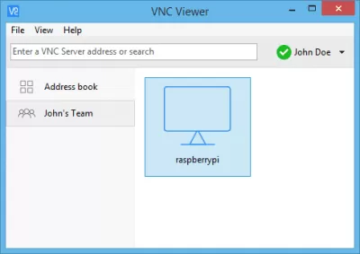 Скриншот приложения VNC Viewer - №2