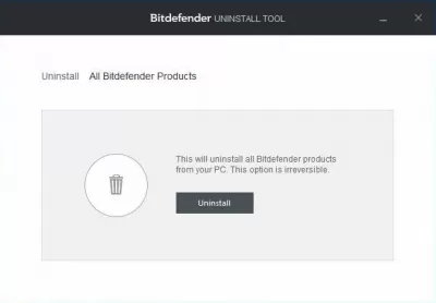 Скриншот приложения Bitdefender Uninstall Tool - №1