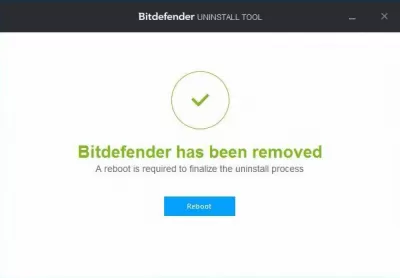 Скриншот приложения Bitdefender Uninstall Tool - №3
