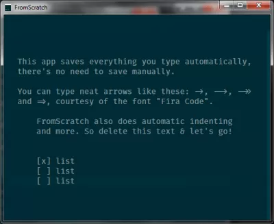 Скриншот приложения FromScratch - №3