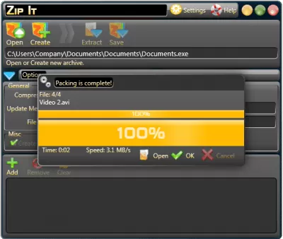 Скриншот приложения Zip It - №4