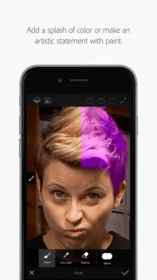 Скриншот приложения Adobe Photoshop Fix - №9