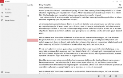 Скриншот приложения My Notes - №4