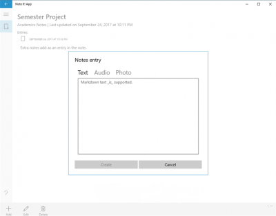 Скриншот приложения Note It! - №5