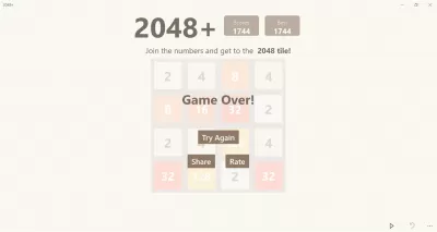 Скриншот приложения 2048+ - №3