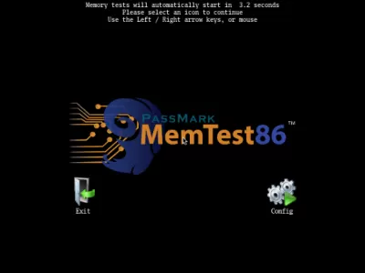 Скриншот приложения Memtest86 - №1