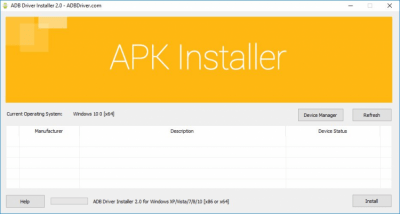 Скриншот приложения ADB Driver Installer - №1