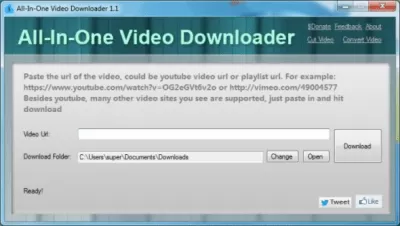 Скриншот приложения All-In-One Video Downloader - №1