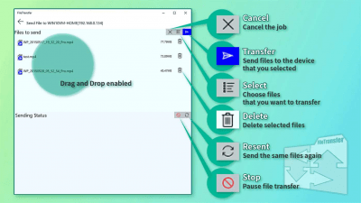 Скриншот приложения FileTransfer - №2