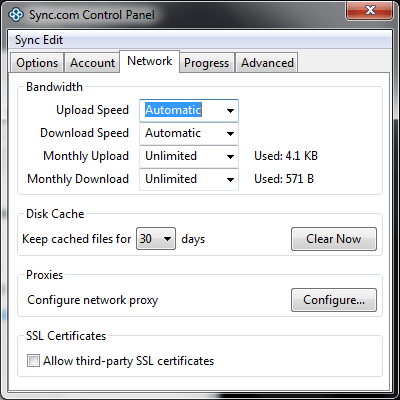 Скриншот приложения Sync for Windows - №3