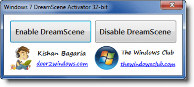 Скриншот приложения Windows 7 DreamScene Activator - №1