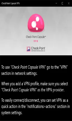 Скриншот приложения Check Point Capsule VPN - №2