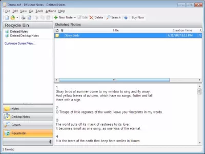 Скриншот приложения Efficient Notes - №3