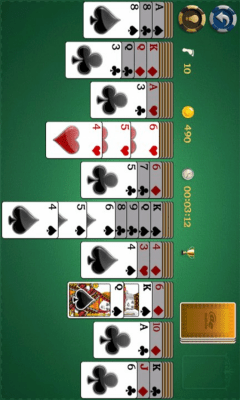 Скриншот приложения Lucky Game Spider Solitaire - №1