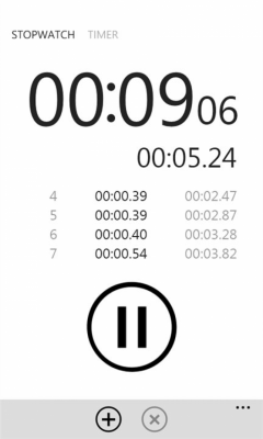 Скриншот приложения Stopwatch от José Arriaga - №3