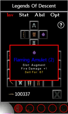 Скриншот приложения Legends Of Descent для Windows Phone - №7