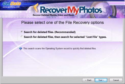 Скриншот приложения Recover My Photos - №1