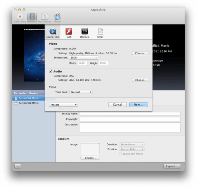 Скриншот приложения Screenflick - №3