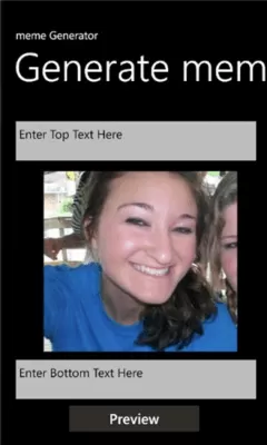 Скриншот приложения Meme Generator для Windows Phone - №2