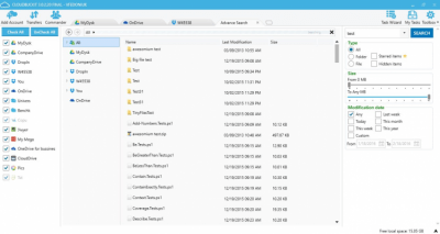 Скриншот приложения CloudBuckit Windows - №3