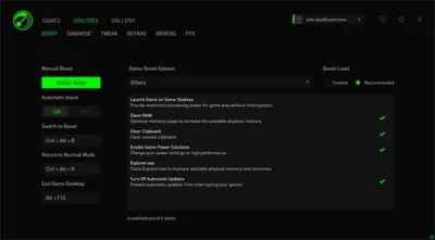 Скриншот приложения Game Booster - №3