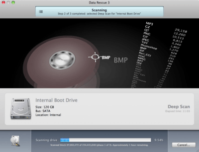 Скриншот приложения Data Rescue для Mac - №1