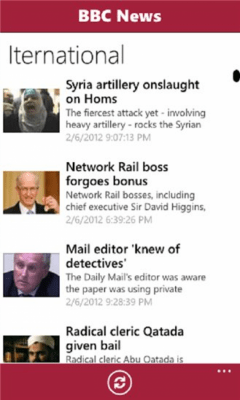 Скриншот приложения BBC News by Prototype Interactive - №2
