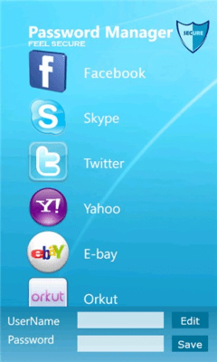 Скриншот приложения Prototype Interactive Password Manager - №3