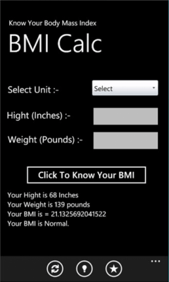 Скриншот приложения BMI Calculator от Arpan Production - №3