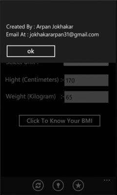 Скриншот приложения BMI Calculator от Arpan Production - №5