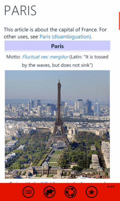 Скриншот приложения Wikipedia от Rudy Huyn - №4