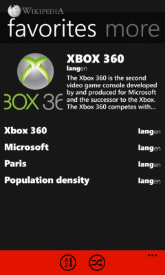 Скриншот приложения Wikipedia от Rudy Huyn - №6