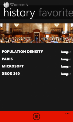 Скриншот приложения Wikipedia от Rudy Huyn - №7